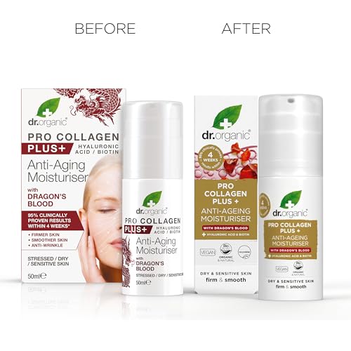 Dr Organic, Organic Pro Collagen with Dragons Blood, Natural, Vegan, Cruelty Free, Paraben & SLS Free, 50ml DR ORGANIC buy supplements canada