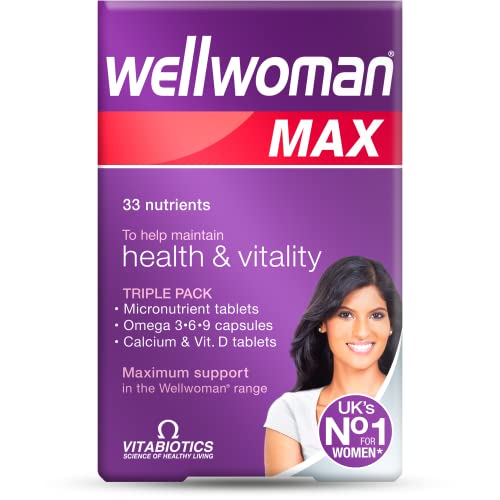 Vitabiotics Wellwoman Max, 84 Capsules Vitabiotics buy supplements canada