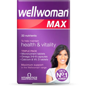 Vitabiotics Wellwoman Max, 84 Capsules Vitabiotics buy supplements canada