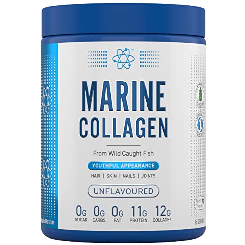 Applied Nutrition Marine Hydrolysed Collagen Powder from Wild Salmon - Protein for Health, Skin, Hair, Nails, Bones, Muscle & Joints Applied Nutrition buy supplements canada