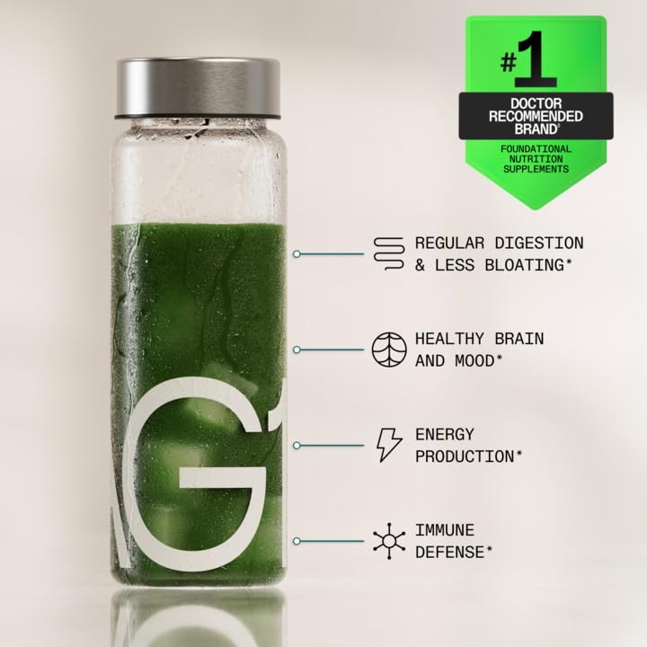 AG1 Greens Powder Refill Pouch – 75 Vitamins, Multivitamin & Probiotic | Gut Health Support | Vegan, Keto, Gluten Free | Athletic Greens Supplement - Pouch Only, Classic Formula AG1 buy supplements canada