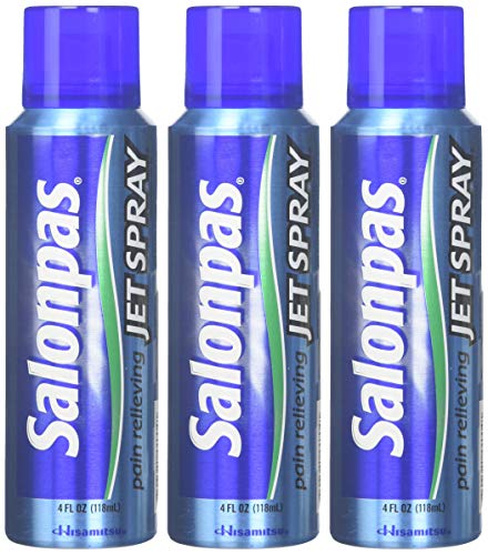 Salonpas Pain Relieving Jet Spray 4 oz (Pack of 3) Salonpas buy supplements canada