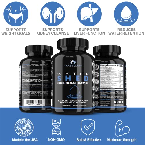 Water Pills Diuretic Water Retention, Liver Detox, Kidney Cleanse, Weight, Swelling THE ENCLARE NUTRITION buy supplements canada