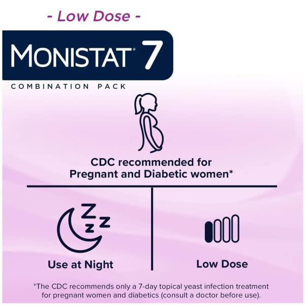 Monistat 7-Day Yeast Infection Treatment | Cream + External Itch Relief Cream | Pack of 2 Monistat buy supplements canada