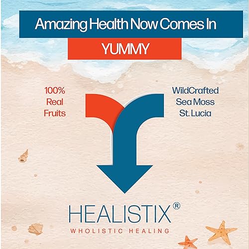 Healistix Grape Irish Sea Moss Gel- St Lucia Wildcrafted Seamoss Gel, Packed HX HEALISTIX buy supplements canada