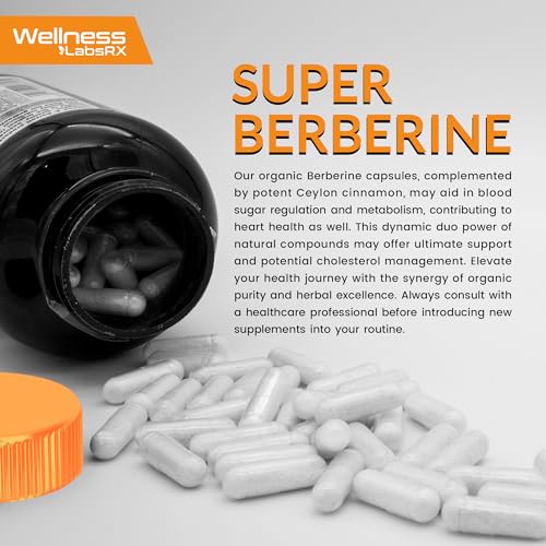 WELLNESS LABSRX Berberine Supplement 1500mg - Liposomal Berberine with Ceylon WELLNESS LABSRX buy supplements canada
