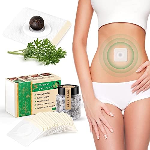 Mugwort Belly Patch for Men and Women with Natural Plant Extracts -60Pcs Body Sculpting SHENFY buy supplements canada