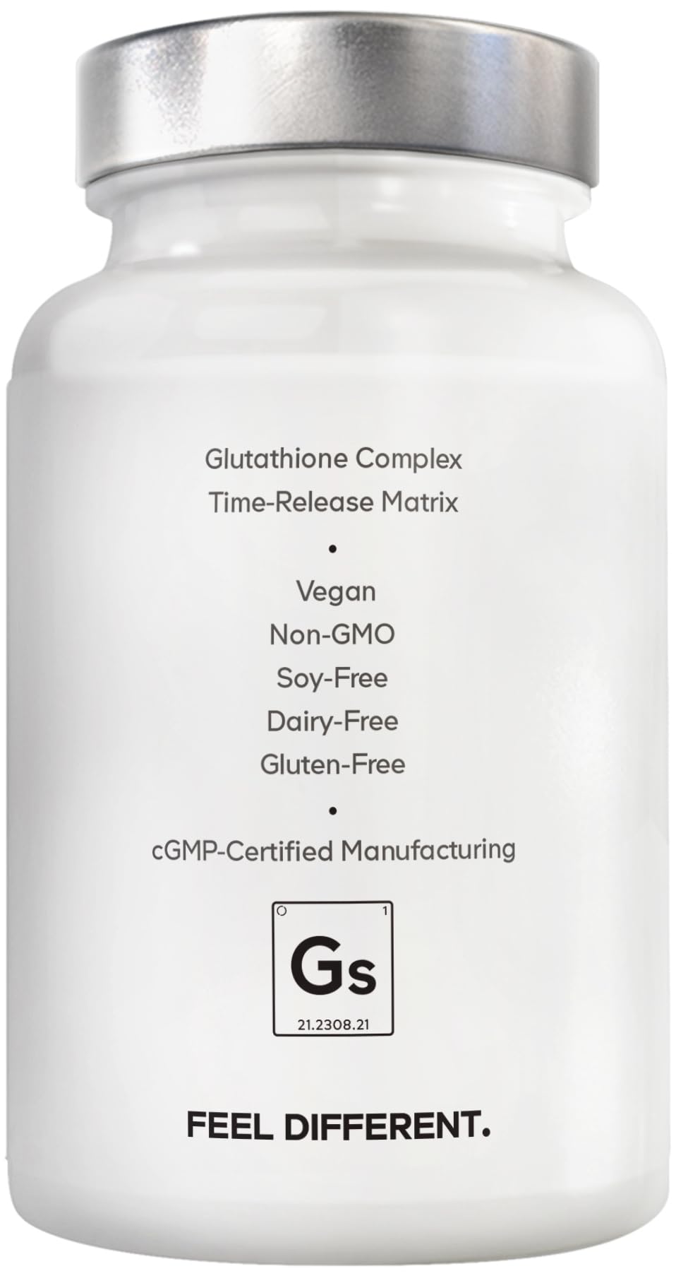 Amen Glutathione-SR+ Advanced Sustained-Release Supplement - 2-Month Supply - Reduced L-Glutathione - Galactomannans Fenugreek Seed - Time-Reduced Matrix - Non-GMO - 60 Capsules Amen buy supplements canada