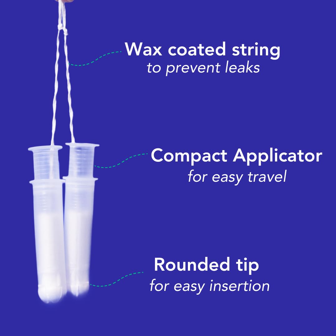 Award Winning 100% Organic Cotton Easy Glide Tampons with Compact Plant Based Applicator MARLOW buy supplements canada
