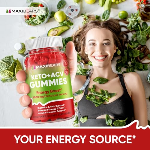 Keto Gummies - Delicious Low-Carb Snack to Boost Ketosis, Metabolism & Energy MAXIBEARS buy supplements canada