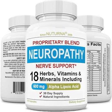 Neuropathy Support Supplement with 600 mg Pure Alpha Lipoic Acid Nuturna buy supplements canada