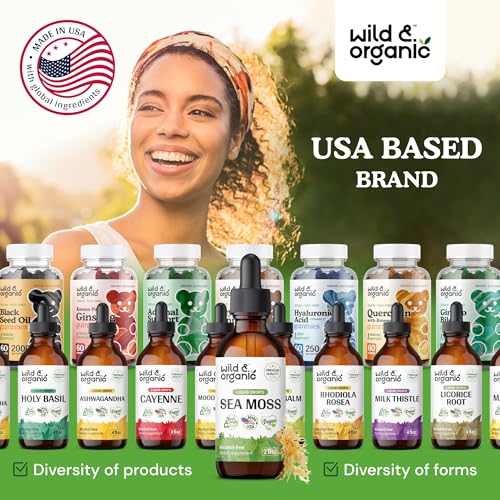 Sea Moss - Organic Sea Moss Liquid Drops - Irish Sea Moss Supplement - Seamoss Wild & Organic buy supplements canada
