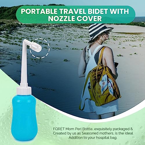 FORET-Peri Bottle for Postpartum Essentials I Feminine Care I Superior Portable Bidet for Women forêt buy supplements canada