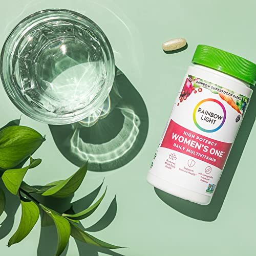 Rainbow Light Multivitamin for Women, Vitamin C, D & Zinc, Probiotics, Women’s One Rainbow Light buy supplements canada