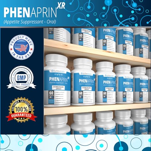 PhenAprin XR Maximum Strength Appetite Suppressant Diet Pills - 2-Pack, Metabolism Boosting SutraHealth buy supplements canada