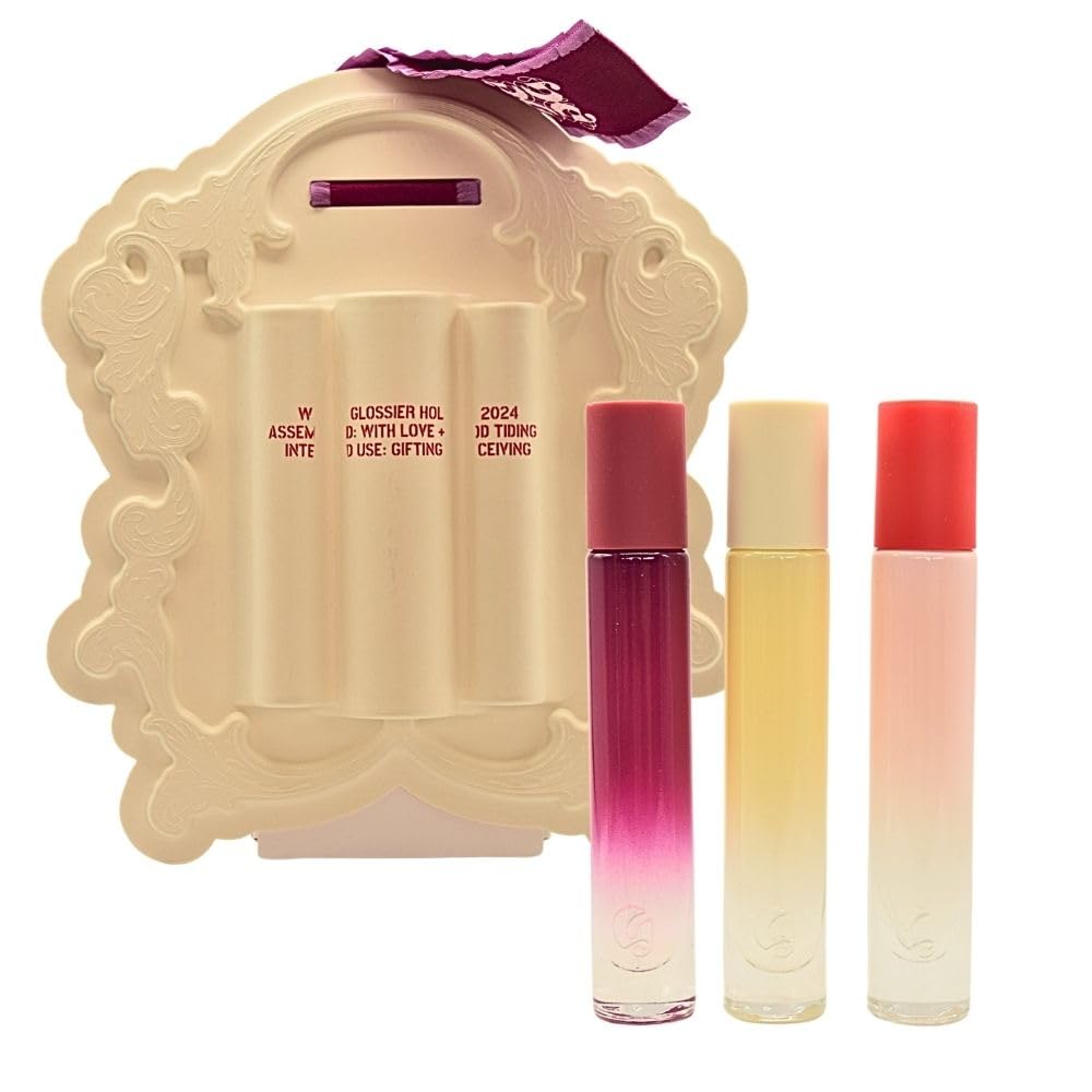Glossier You Discovery Travel Perfume Spray Gift Set - Limited Edition Trio: Warm Clean, Serene Woody, Dreamy Gourmand Scents - You, Doux, Rêve. Glossier buy supplements canada