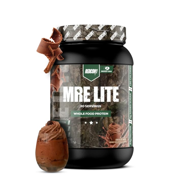 REDCON1 x Mossy Oak MRE Lite Whole Food Protein Powder, Chocolate Moose - Low Carb REDCON1 buy supplements canada