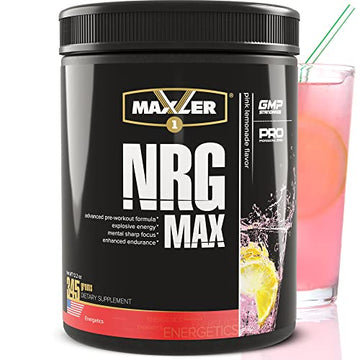 Maxler NRG MAX Pre Workout Powder with Taurine, L Citrulline Malate, Beta Alanine Creatine Maxler buy supplements canada