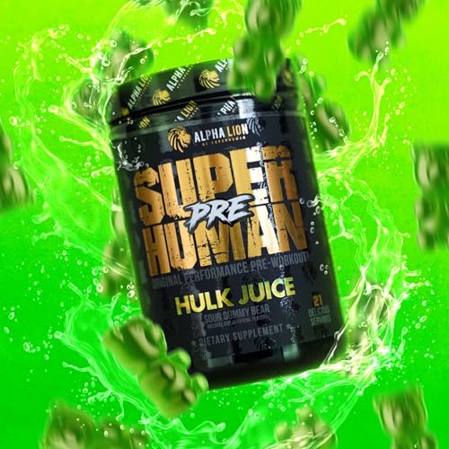 ALPHA LION Superhuman Pre Workout Powder, Beta Alanine, L-Taurine & Tri-Source Caffeine ALPHA LION buy supplements canada