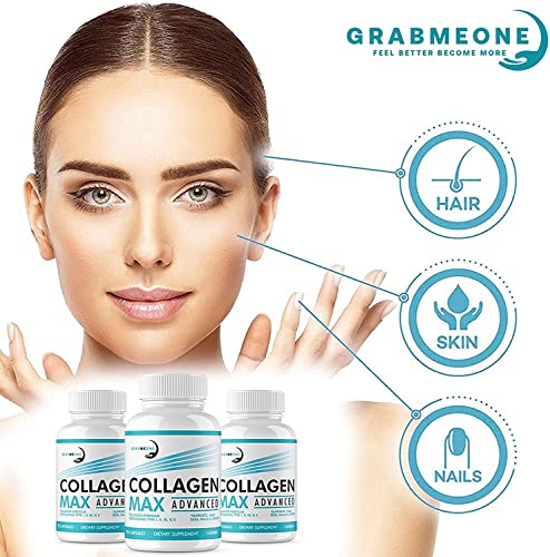 Premium Marine Collagen Supplements for Women, Ultra Potent Marine Collagen Capsules Collagen Max buy supplements canada