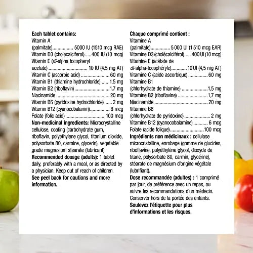 Multi-Vitamin with Vitamin E (dl-Alpha Tocopheryl Acetate) - 100 ta. Webber Naturals buy supplements canada