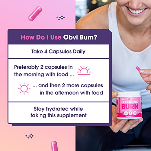 Obvi Collagenic Burn, Collagenic Fat Burner, Thermogenic Fat Burner for Weight Loss Obvi buy supplements canada