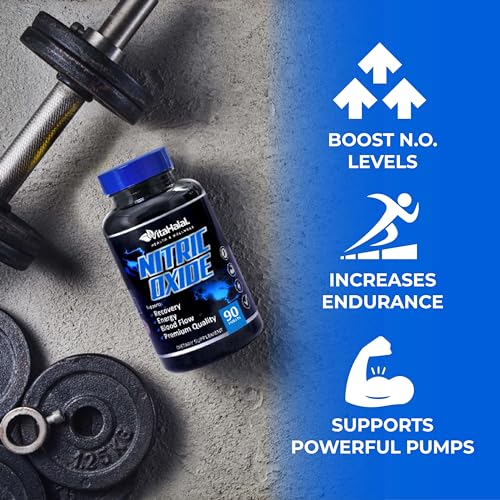 VitaHalal Nitric Oxide Supplement - Powerful Nitric Oxide Booster for Men to Support Blood VitaHalal buy supplements canada