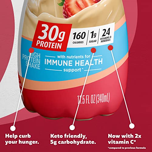 Premier Liquid Protein Shake -24 Vitamins & Minerals/Nutrients to Support Immune Health Premier Protein buy supplements canada