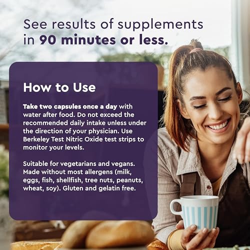Berkeley Life Professional - Nitric Oxide Booster & Support Supplement with Organic Beetroot Berkeley Life buy supplements canada