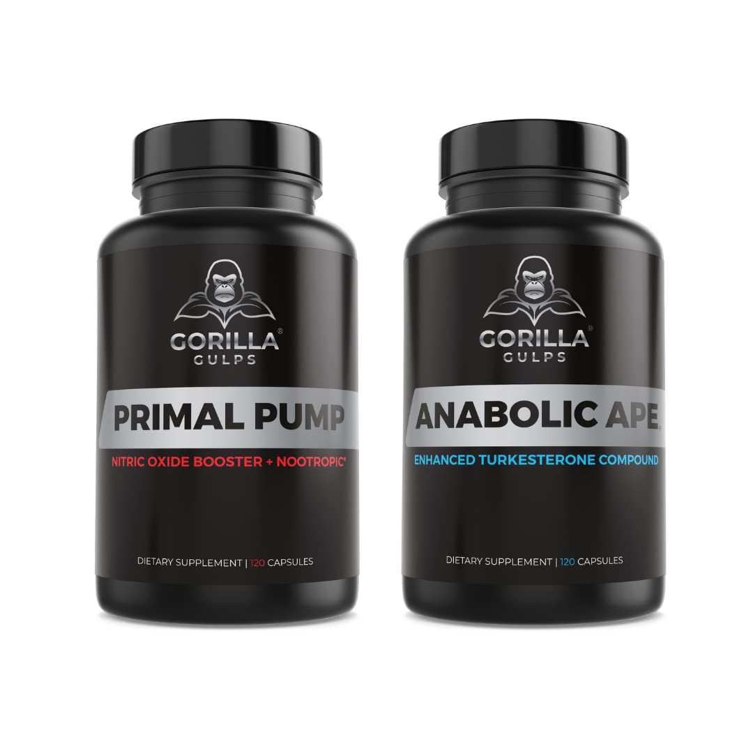 Gorilla Gulps | Anabolic Ape + Primal Pump Bundle Gorilla Gulps buy supplements canada