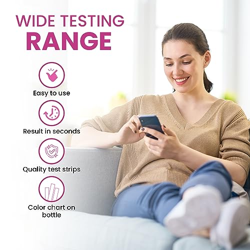 5-Minute Vaginal pH Test Kit for Women - 50 Premium-Quality Vaginal Heath pH Test Strips Included Leaping Lynx buy supplements canada