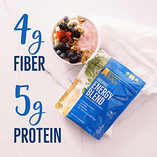 BetterBody Foods Organic Energy Blend, Plant-Based Natural Energy, Gluten-free, Non-GMO BetterBody Foods buy supplements canada