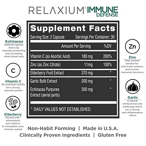 Relaxium Immune Defense, Powerful Immune Support Supplement, Immunity Relaxium buy supplements canada