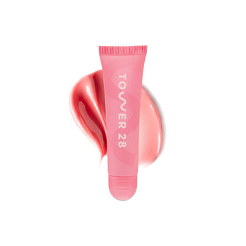 Tower 28 LipSoftie Tinted Lip Balm Treatment - Hydrating Glossy Balm + Overnight Lip Mask with Jojoba Oil + Shea Butter - Sweet Tower 28 buy supplements canada
