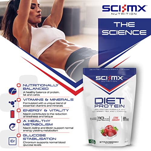 SCI-MX Diet Protein, High Protein, Low Sugar, Low Fat Lean Protein Formula Powder with Added CLA SCI-MX buy supplements canada