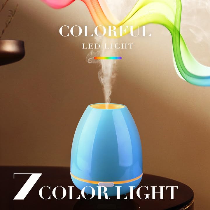 Essential Oil Diffuser for Bedroom Small Humidifier for Home Cool Mist Scent Diffuser 300ml 20 Hours Fashome buy supplements canada