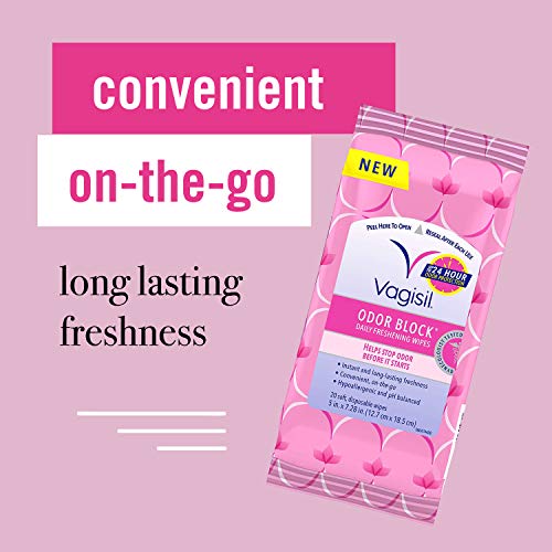 Vagisil Odor Block Multipack for Women, Daily Intimate wash, 20 Feminine Wipes, and Dry Wash Vagisil buy supplements canada