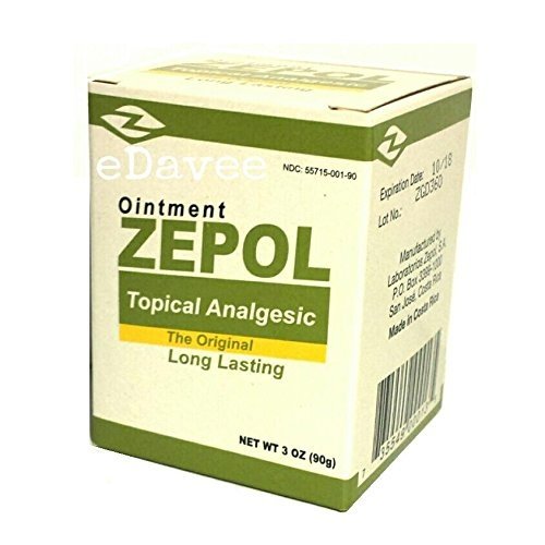 ZEPOL Analgesic Ointment 3oz Muscle Joint Pain Aches Backache Sprains Zepol buy supplements canada