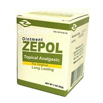 ZEPOL Analgesic Ointment 3oz Muscle Joint Pain Aches Backache Sprains Zepol buy supplements canada