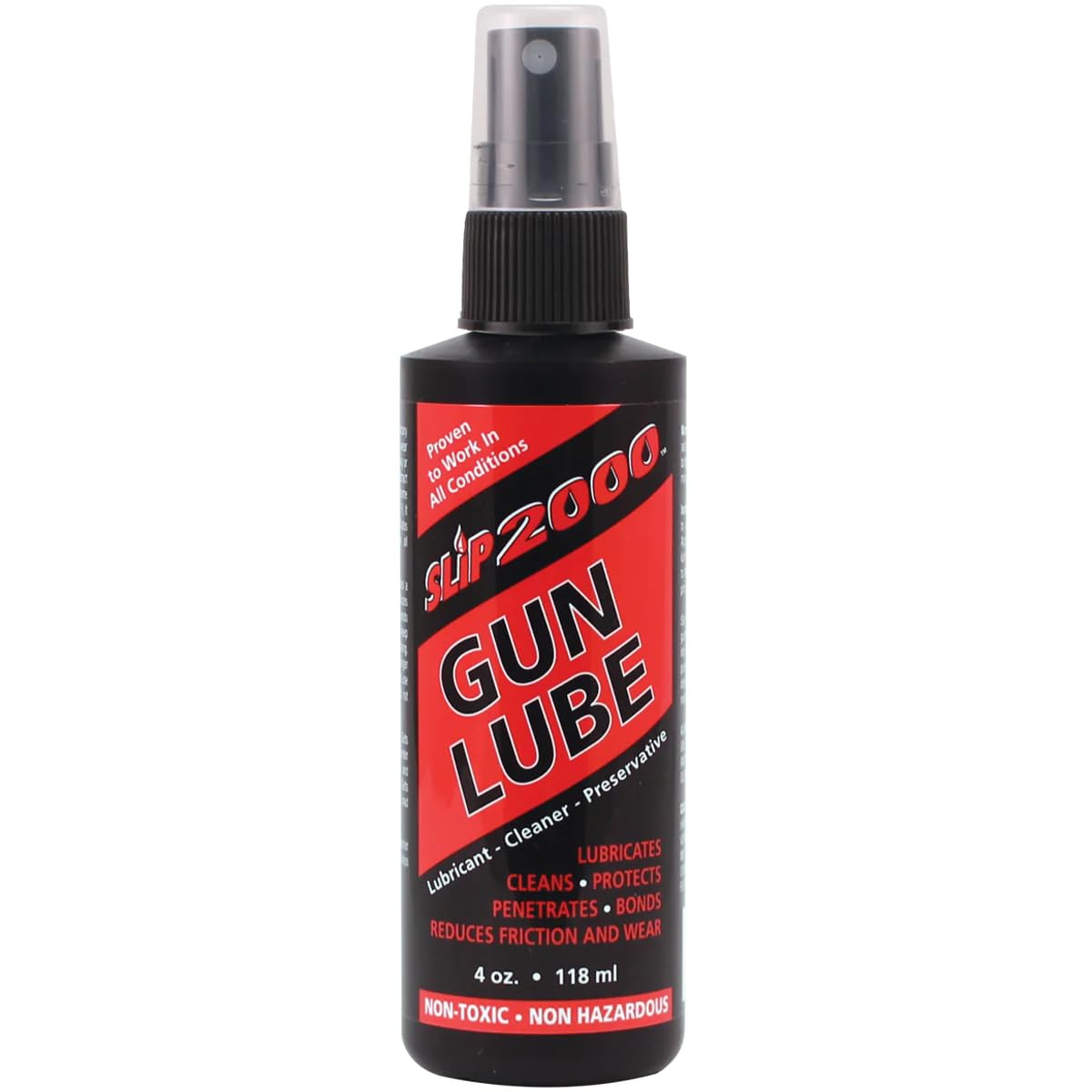 Slip 2000 Gun Lube, 100% Pure Synthetic CLP, Performs in All Conditions, Gun Lubricants for Peak Performance, Reduces Heat, Eliminates Excessive Wear, Shotguns, Rifles and Pistols, 4-Ounce Pump Slip2000 buy supplements canada