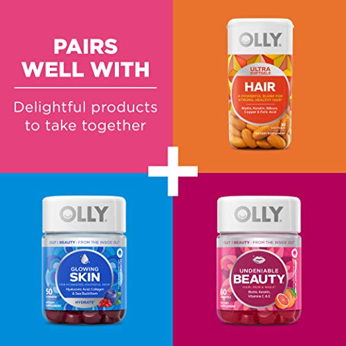 OLLY Collagen Gummy Rings, 2.5g of Clinically Tested Collagen, Boost Skin Elasticity & Reduce OLLY buy supplements canada