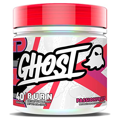 GHOST Burn Thermogenic Fat Burner Powder, Passionfruit - 40 Servings - Metabolism GHOST buy supplements canada