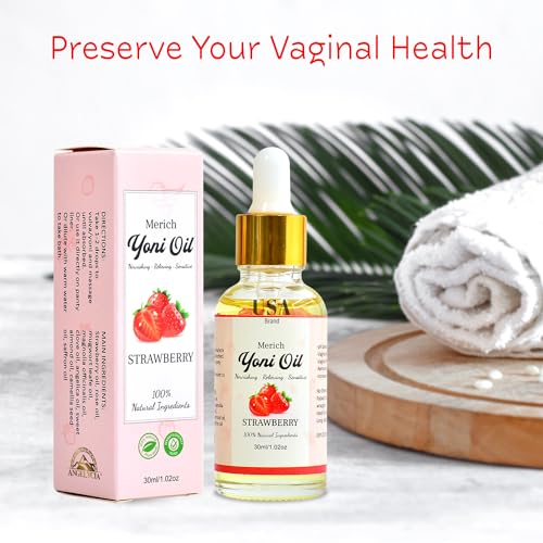 MERICH Natural Yoni Oil | Feminine Yoni Detox Oil | Naturally Scented Vaginal Oil | Restores pH Balance ANGELYCIA buy supplements canada