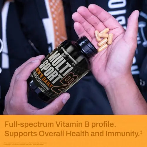 NutraBio Multisport for Men - Mens MultiVitamin - 33 Vitamins, Minerals, Micronutrients - Rich in Antioxidants NutraBio buy supplements canada