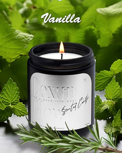 Aromatherapy Candle, Handcrafted with Natural Soy Wax and Essential Oils for Home Scented Dexun Glow buy supplements canada