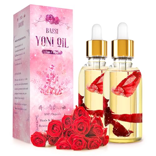 2PCS Yoni Oil Organic Feminine Oil Vaginal Moisturizer - Ph Balance for Women - Feminine Deodorant BASSI buy supplements canada