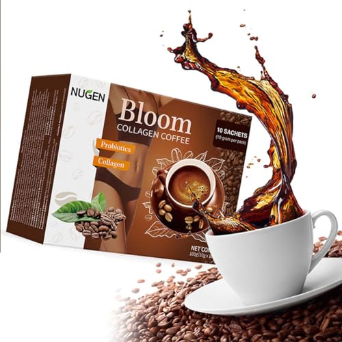 Bloom Collagen Coffee, Collagen Coffee from Japan, Bloom Coffee Collagen HOPASRISEE buy supplements canada