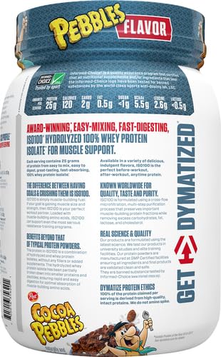 Dymatize ISO100 Hydrolyzed Protein Powder, 100% Whey Isolate Protein, 25g of Protein Dymatize buy supplements canada
